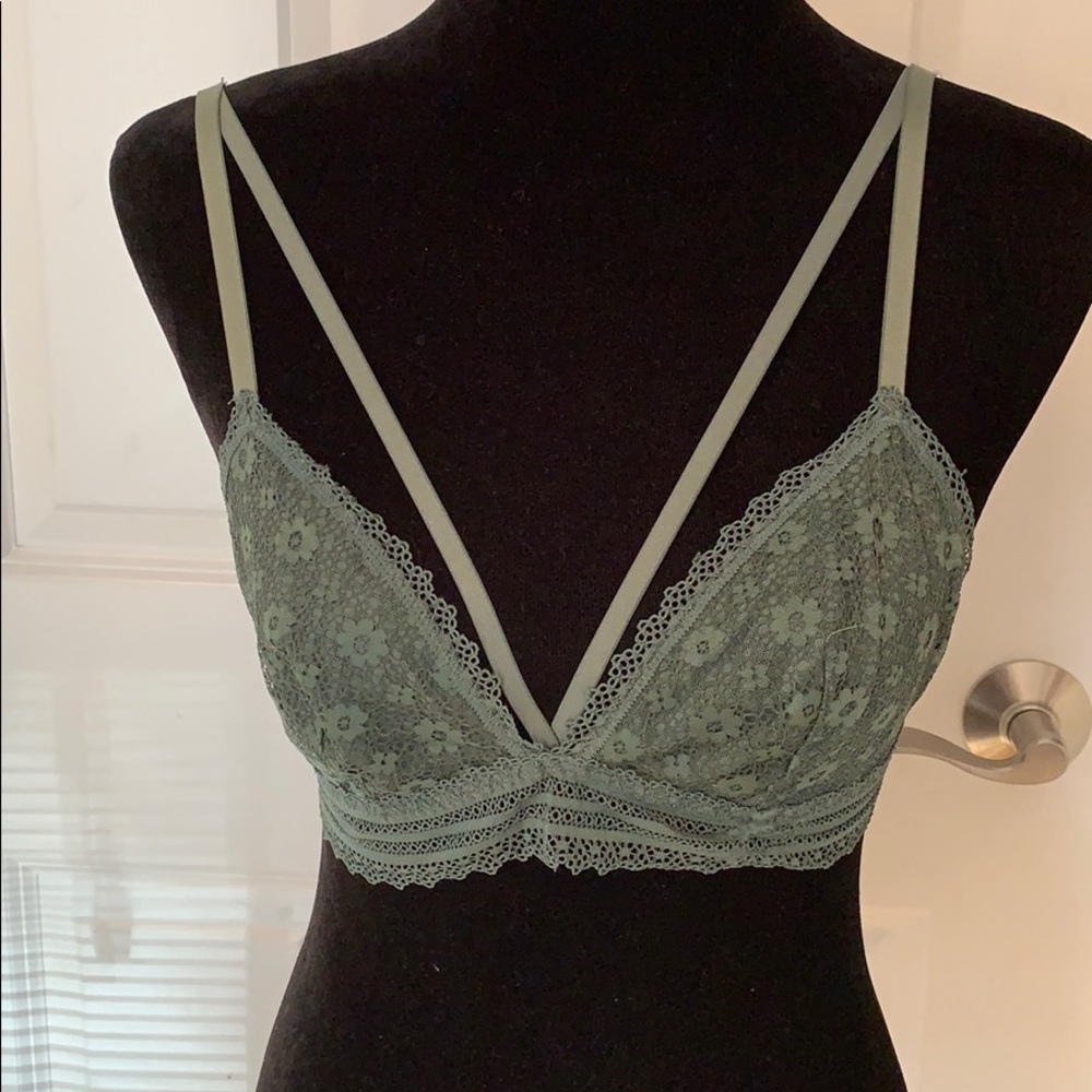 Victoria Secret bralette olive green L